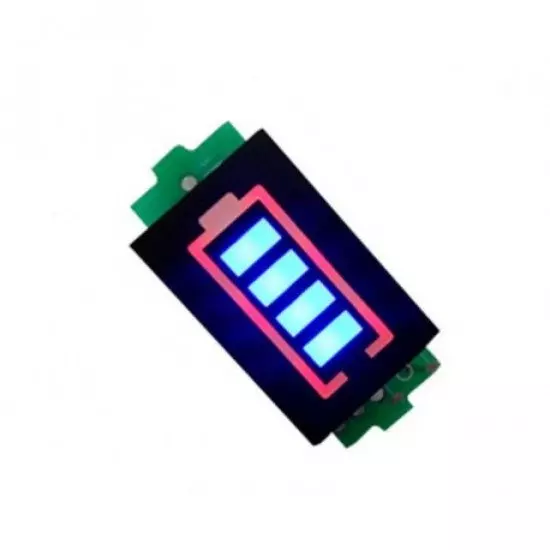 Module Indicateur de capacité de batterie au lithium 4s 16.8v bleu Module Indicateur de capacité de batterie au lithium 4s 16.8v bleu