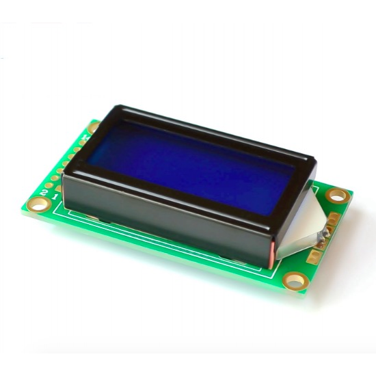 Écran LCD 0802 (bleu)