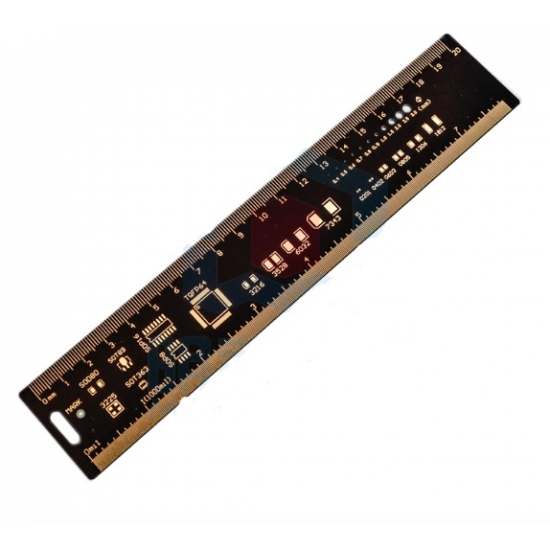 20 cm PCB référence règle