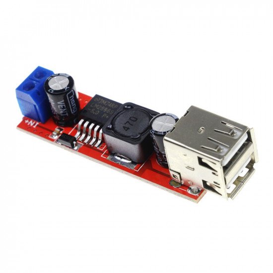 Double sortie USB Régulateur abaisseur 3A module DC-DC 9V / 12V / 24V / 36V à 5V