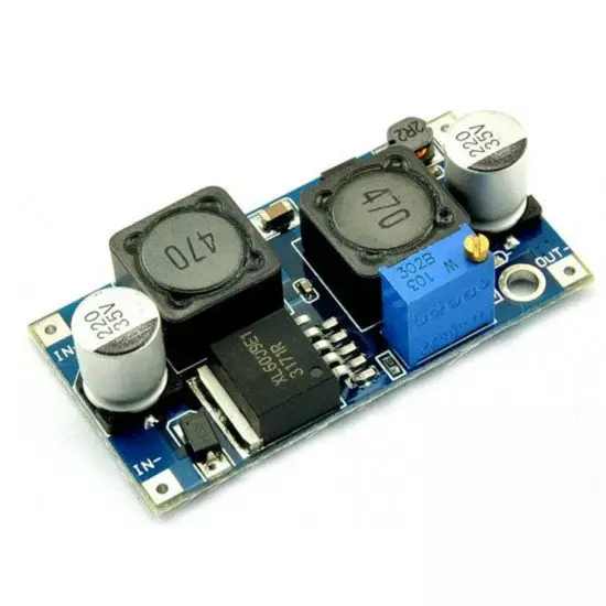 Zerone Module Boost DC5-30V à 1.25-30V Convertisseur élévateur/abaisseur  automatique Module régulateur de tension Boost/Buck - Cdiscount Bricolage