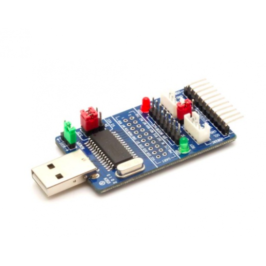 CH341A Adaptateur série USB vers I2C / IIC / SPI / UART / TTL / ISP 