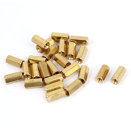 Female Spacer Brass M3*25mm