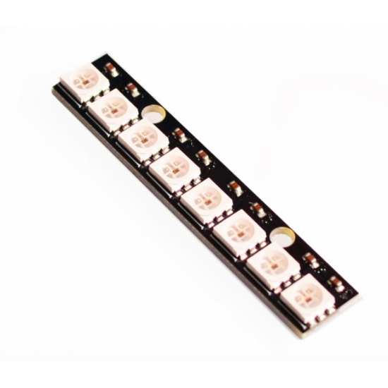 8 channel RGB led strip module WS2812 8 channel RGB led strip module WS2812