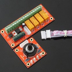 WZ-15 Carte de commutation de source audio 4 voies assemblée WZ-15 Carte de commutation de source audio 4 voies assemblée