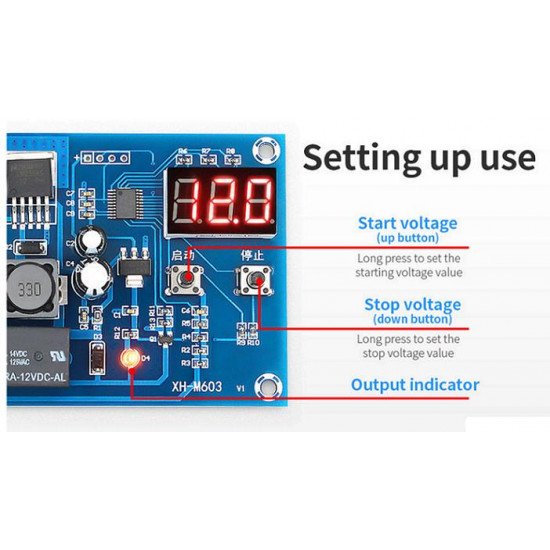 XH-M603 lithium battery charge controler XH-M603 lithium battery charge controler