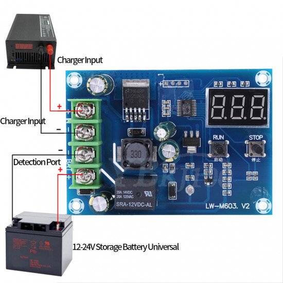 XH-M603 lithium battery charge controler XH-M603 lithium battery charge controler