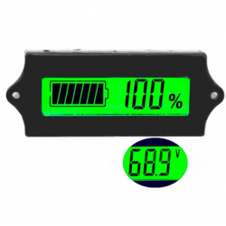 GY-6 Indicateur de capacité de batterie LCD  (acide / lithium)  GY-6 Indicateur de capacité de batterie LCD  (acide / lithium)