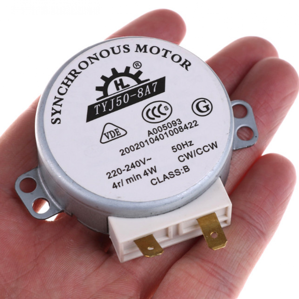 TYJ50-8A7 TurnTable Synchronous Motor AC 220V-240V 50Hz