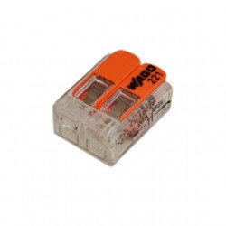 Connecteurs de fils WAGO 221-412 2 voies Connecteurs de fils WAGO 221-412 2 voies