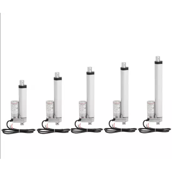 Actionneur linéaire électrique 12V 20mm/S 50KG Longueur de course 200mm Actionneur linéaire électrique 12V 20mm/S 50KG Longueur de course 200mm