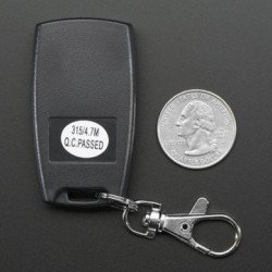 Télécommande étanche à 4 touches 315Mhz Télécommande étanche à 4 touches 315Mhz