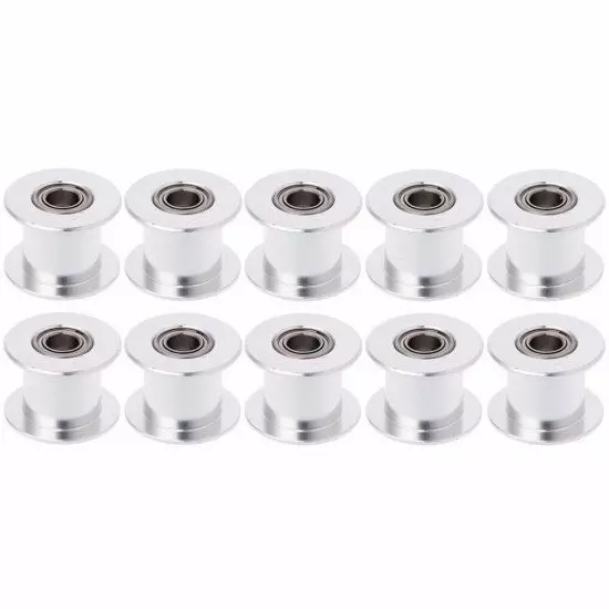 GT2 20T W10 B5 Poulie de distribution en aluminium sans dent