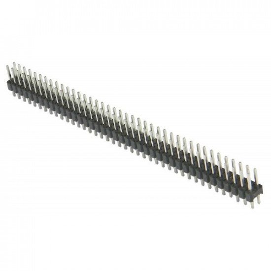 2 Row 40 Pin 2.54mm Pitch Straight Pin Header