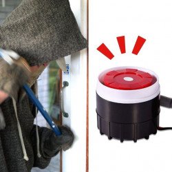 Mini Sirène câblée 9-12V 120DB Mini Sirène câblée 9-12V 120DB