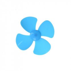 Hélice Bleu 56MM, 2mm diamètre  Hélice Bleu 56MM, 2mm diamètre