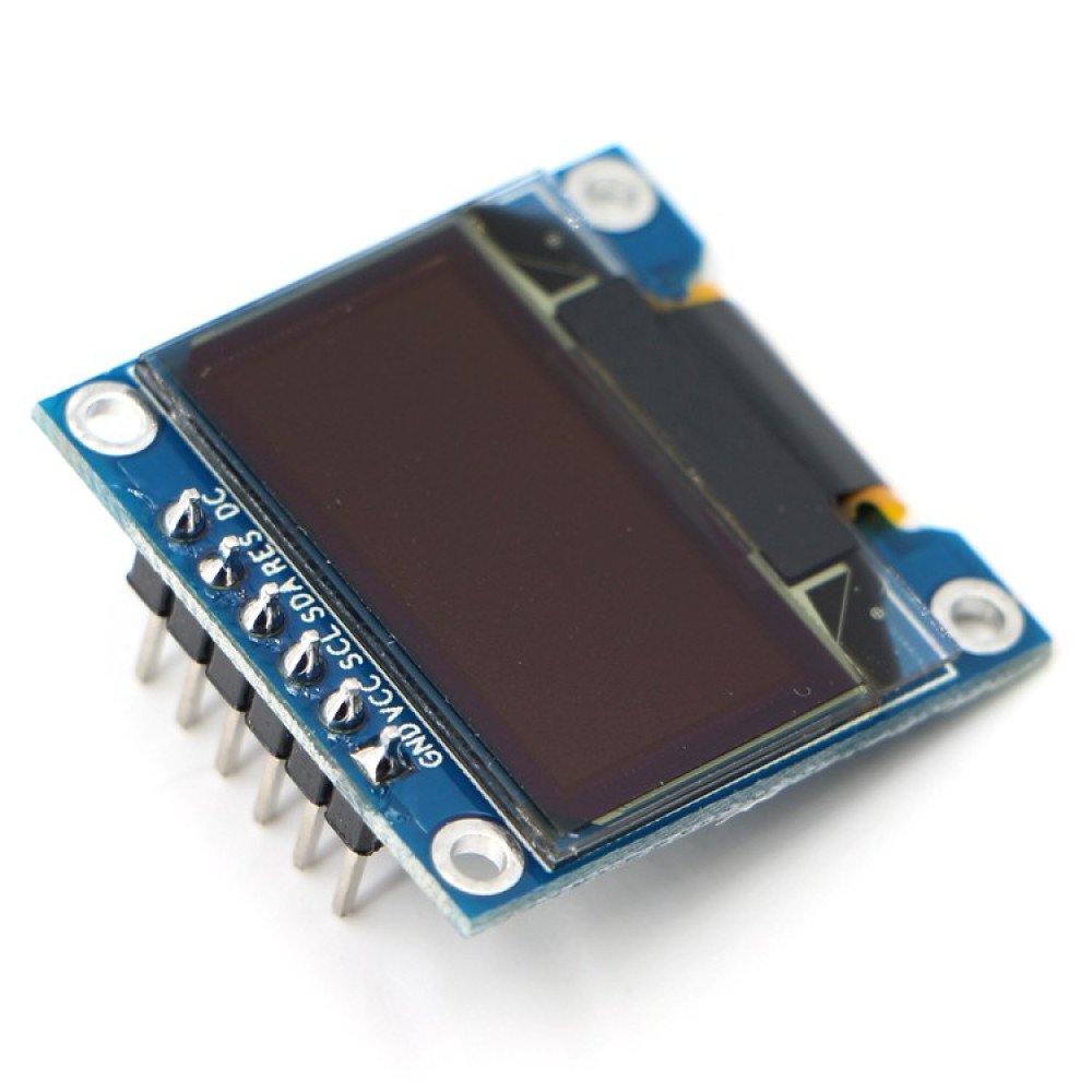 0.96inch OLED Display Module - SPI/I2C - 128x64 - 4Pin (Blue)
