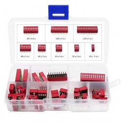 Kit de Commutateur DIP 50PCS Kit de Commutateur DIP 50PCS