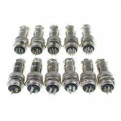 10 paire 6pin 35A Multiplex Connecteur de Prise Femelle MPX Mâle Moteur Batterie