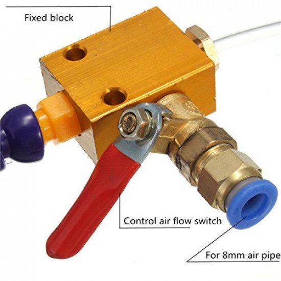 Coolant Lubrication Spray System For 8mm Air Pipe