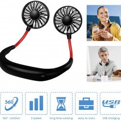 Mini ventilateur portable rechargeable par USB