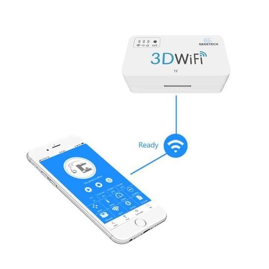 Geeetech 3D WiFi Module Carte TF USB2.0 Sans Fil