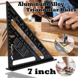 Règle triangulaire en aluminium de 12 pouces Règle triangulaire en aluminium de 12 pouces