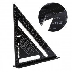 Règle triangulaire en aluminium de 12 pouces Règle triangulaire en aluminium de 12 pouces