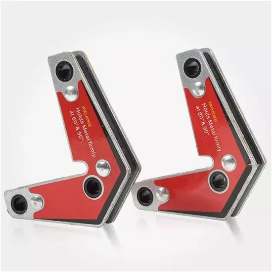 WM3-6090S Support magnétique à Double Usage pour Soudure à Angle 2PCS WM3-6090S Support magnétique à Double Usage pour Soudure à Angle 2PCS