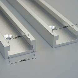 Rail en T en alliage d'aluminium à coulisse 800MM Rail en T en alliage d'aluminium à coulisse 800MM