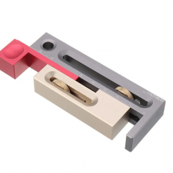 Mortaise de réglage de fente de scie à table et outil de tenon Mortaise de réglage de fente de scie à table et outil de tenon