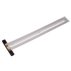Règle T de marquage de précision en acier inoxydable 400mm Règle T de marquage de précision en acier inoxydable 400mm