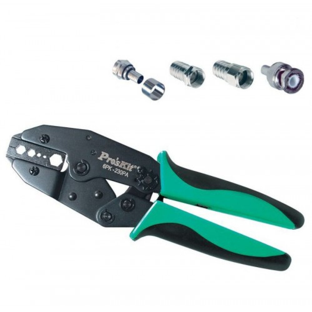 6PK-230PA Coax Connectors Crimping Tool