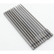 10pcs T6-T40 Jeu d'embouts magnétique  de tournevis Torx 150mm  