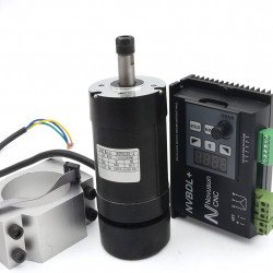 Kit Broche CNC, 500W, ER11, DC48V, 12000RPM Kit Broche CNC, 500W, ER11, DC48V, 12000RPM