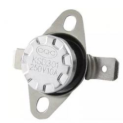 Thermostat à température KSD301 NC, 110 °C, 250V, 10A Thermostat à température KSD301 NC, 110 °C, 250V, 10A