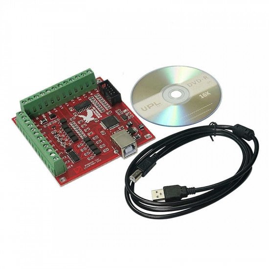 Carte D'interface CNC USB 4 Axis Mach3 Carte D'interface CNC USB 4 Axis Mach3