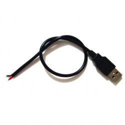 Câble USB 6.5mm 2A  2Pin Connecteur mâle 1m Câble USB 6.5mm 2A  2Pin Connecteur mâle 1m