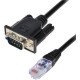 RJ45 mâle vers DB9 RS232 male 1.5m RJ45 mâle vers DB9 RS232 male 1.5m