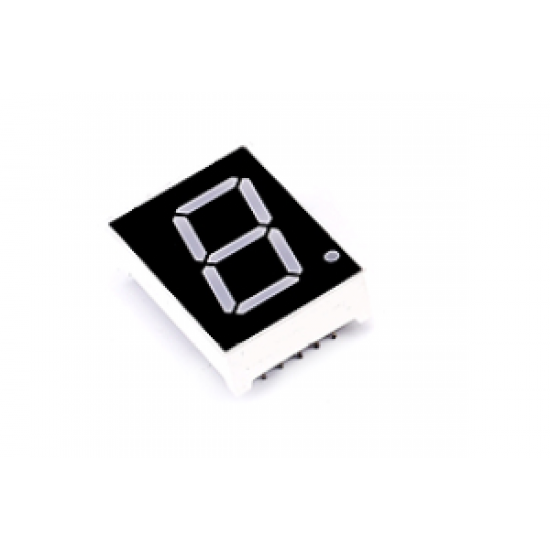 0.8 inch digital 7 Segments 1 digit Red - Common Anode 0.8 inch digital 7 Segments 1 digit Red - Common Anode