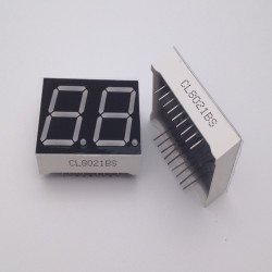 0.8 pouces LED 7 segments 2 Bits Rouge - Common Anode 0.8 pouces LED 7 segments 2 Bits Rouge - Common Anode