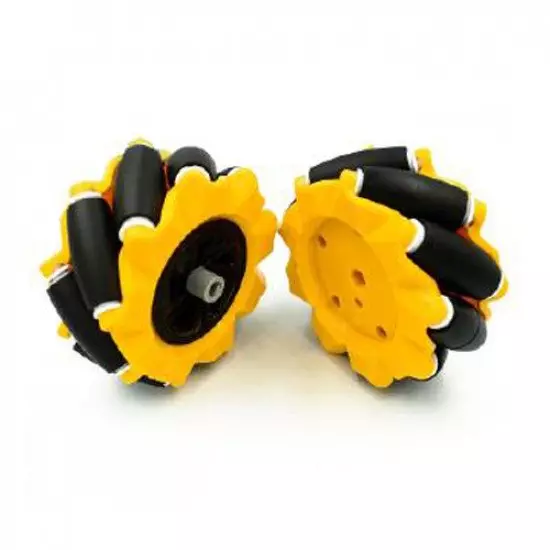 roue mecanum 60 mm gauche droite
