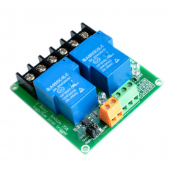 30A 2-ch high and low trigger 5V relay module intelligent home automation