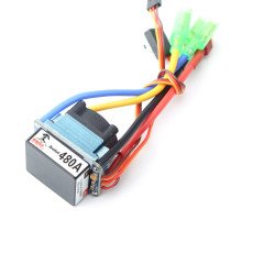 Contrôleur de vitesse étanche refroidi à l'eau / à air à double sens ESC 480A Contrôleur de vitesse étanche refroidi à l'eau / à air à double sens ESC 480A