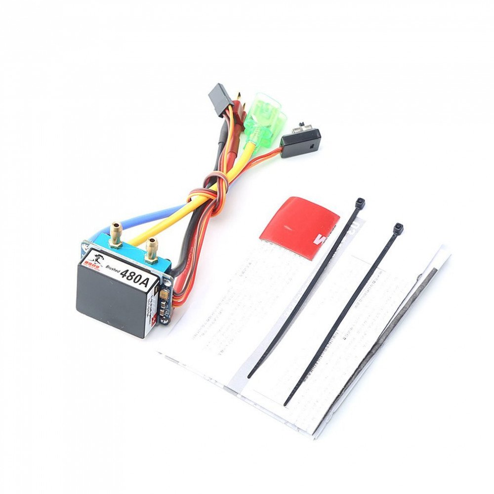 Two-way Bidirectional 320A Brushed ESC Water-cooled/Wind-cooled