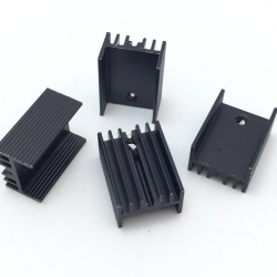 Radiateur à transistor à dissipateur thermique TO-220 20 * 15 * 10MM Radiateur à transistor à dissipateur thermique TO-220 20 * 15 * 10MM