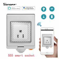 Prise intelligente Wi-Fi SONOFF S55 Prise intelligente Wi-Fi SONOFF S55