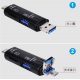 5 en 1 TF Lecteur de carte mémoire USB 3.0 Type C / USB / Micro USB SD OTG Adaptateur