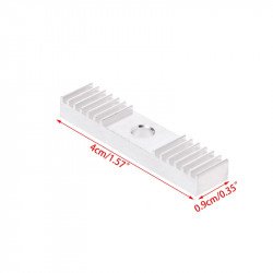 Pièce de Fixation Courroie GT2 - Aluminium 9 x 40 mm