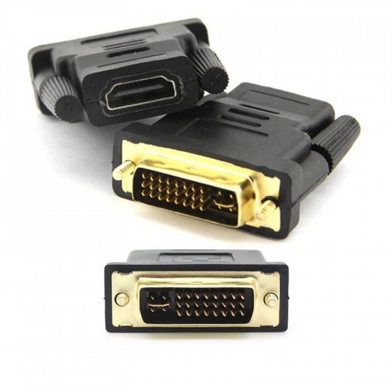  Adaptateur DVI mâle vers HDMI femelle (24 + 5) vers connecteur HDMI 